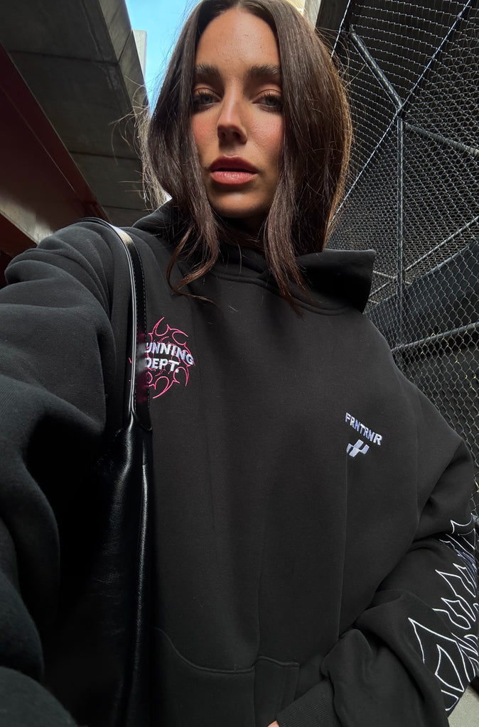 Fracture Hoodie - Black
