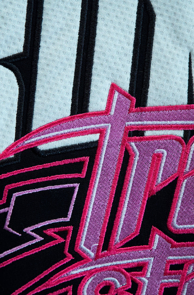 Track Runner Tee - Black Ruby