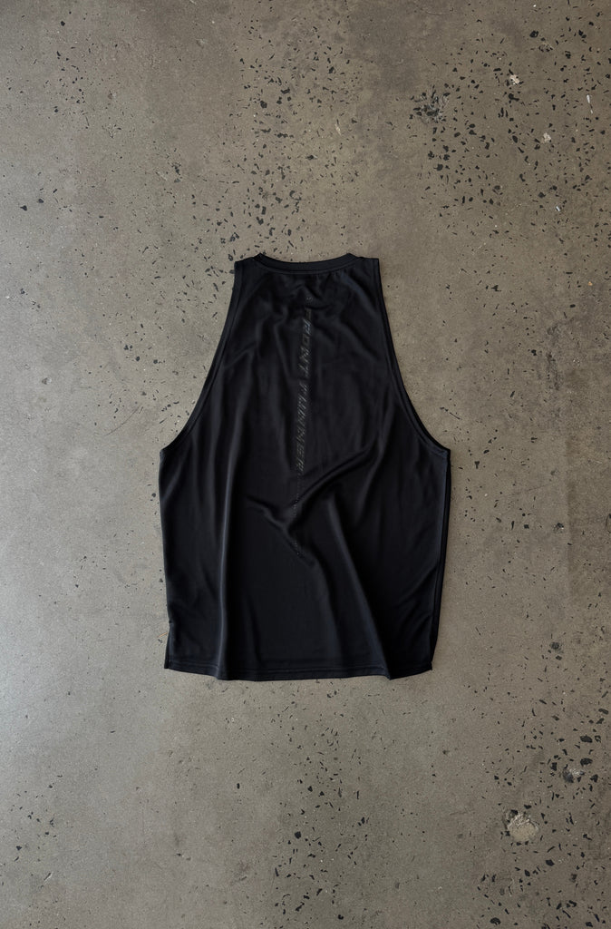 Tribal Dept Singlet - Black