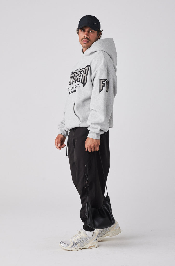 Viper Dept Hoodie - Grey Marle