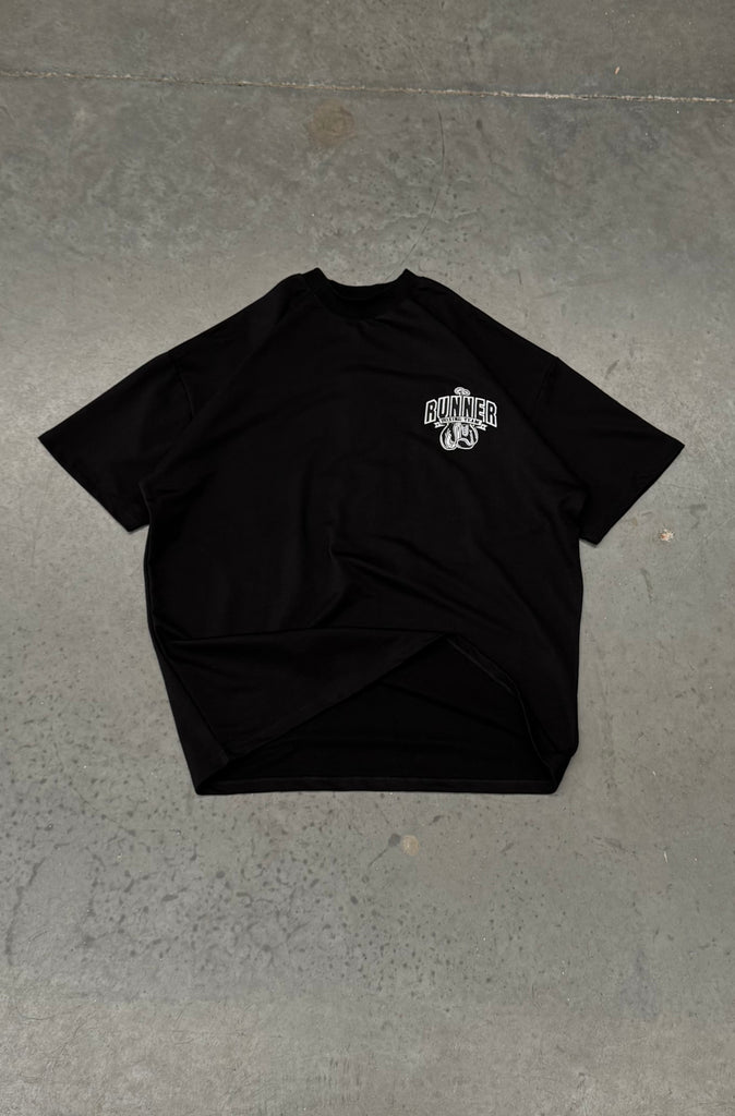 Ringside Tee - Black & White