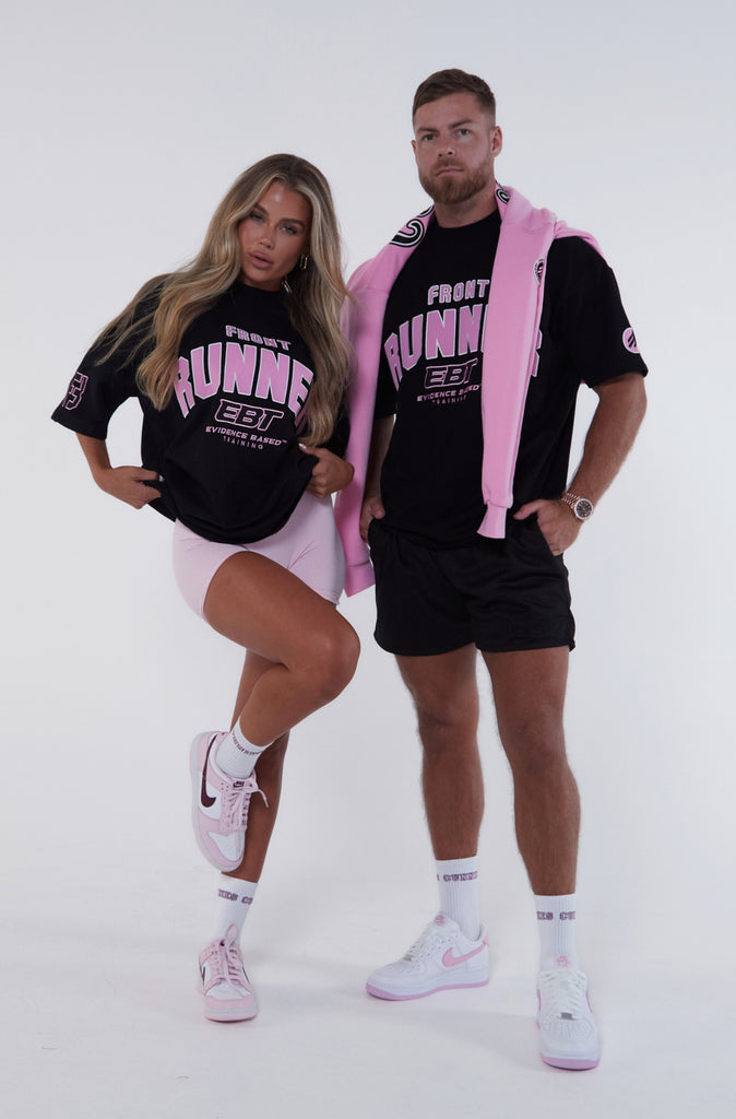 FR x EBT Tee - Black & Pink