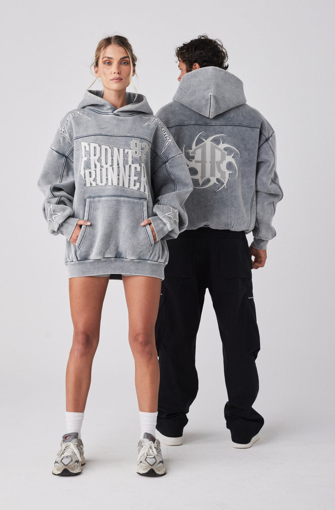 Pyro Hoodie - Concrete