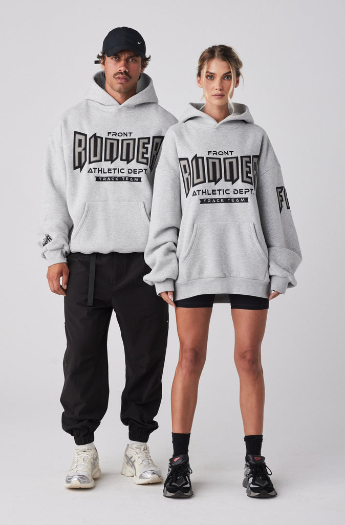 Viper Dept Hoodie - Grey Marle