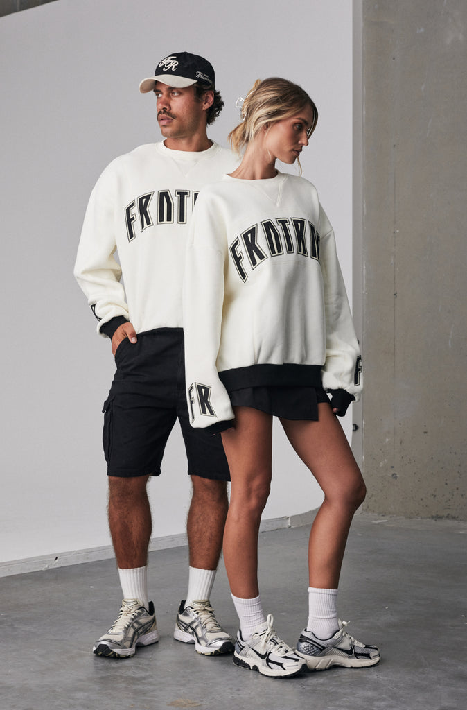 FRNTRNR Crewneck - Vanilla