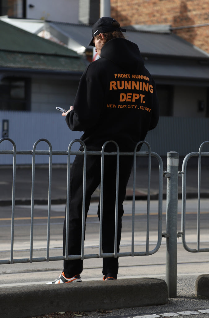 Running Dept Hoodie - Midnight Ember