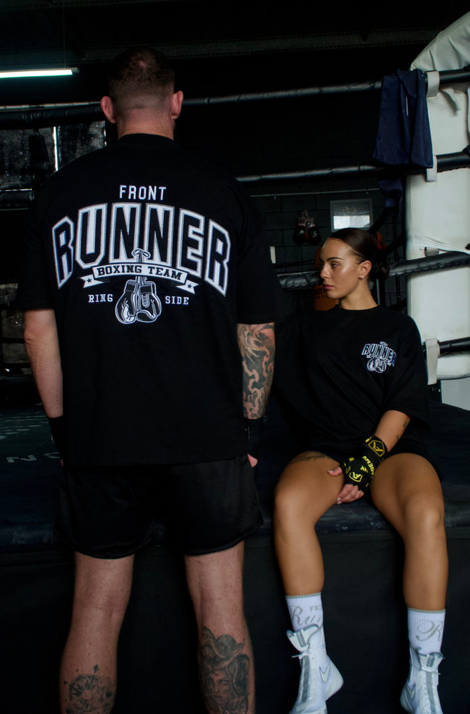 Ringside Tee - Black & White