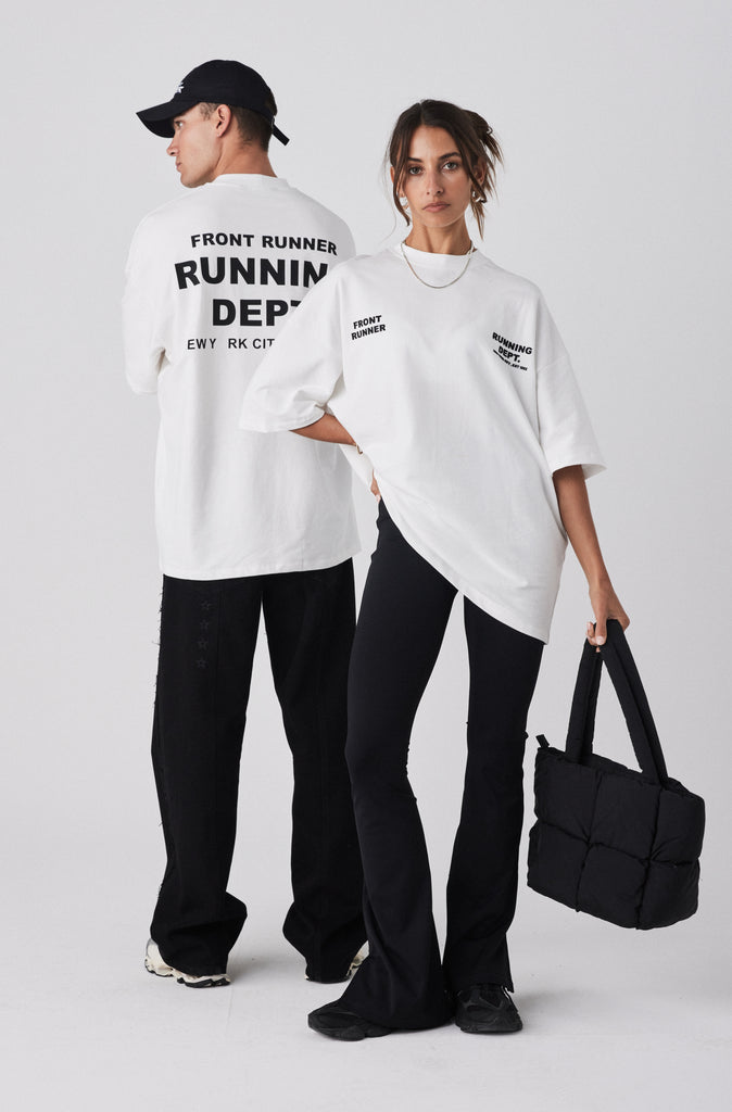 Running Dept Tee - Vanilla