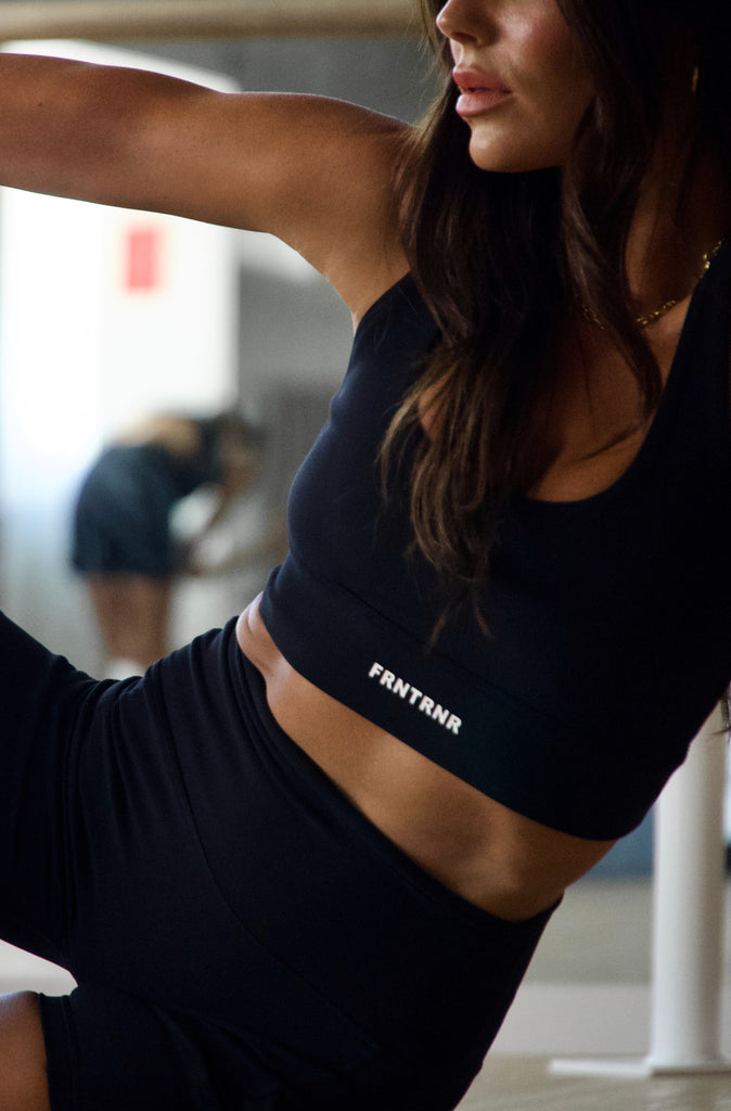 FR Racer Crop - Black