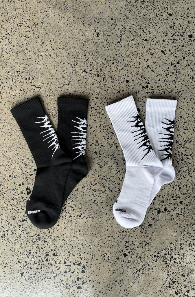 Fracture Socks 2pk - Multi