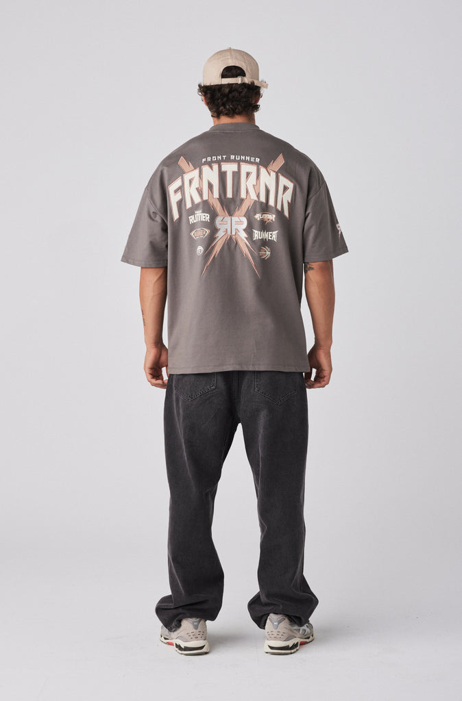 Bolt Tee - Titanium