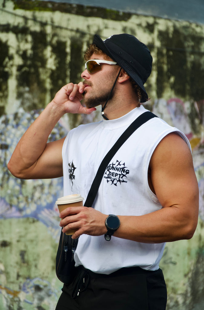 Tribal Dept Tank - White