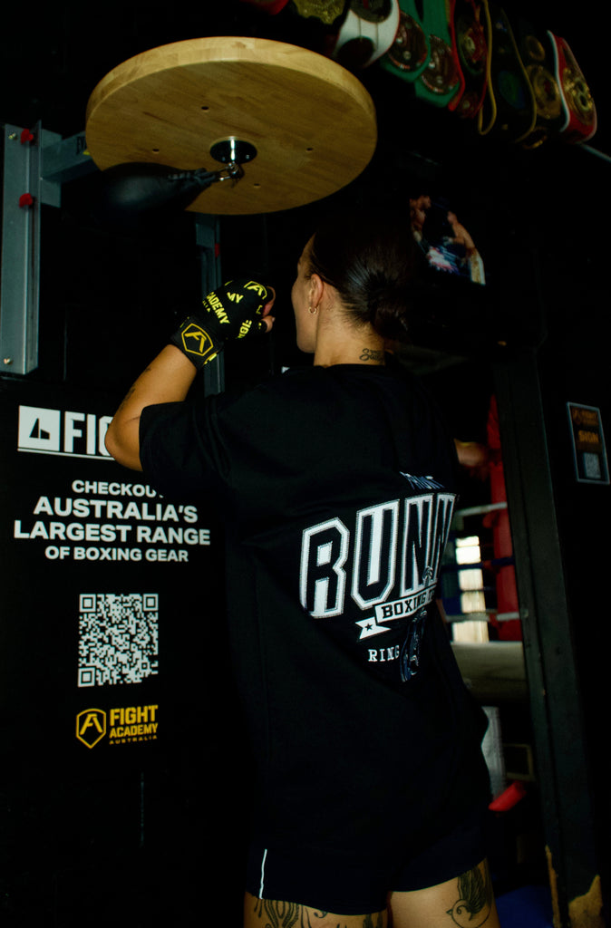 Ringside Tee - Black & White