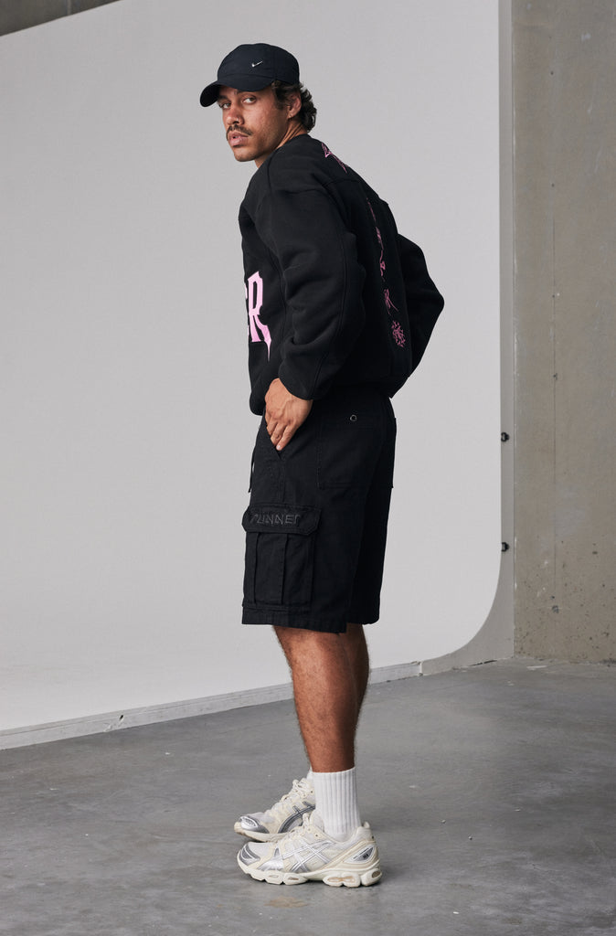 Pyro Crewneck - Black Candy