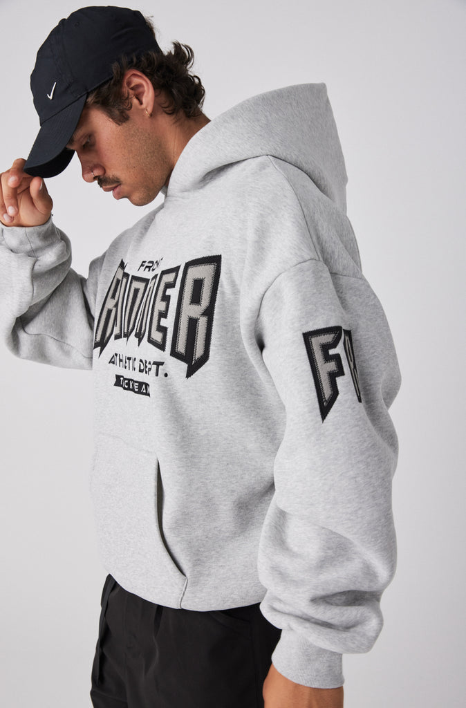 Viper Dept Hoodie - Grey Marle