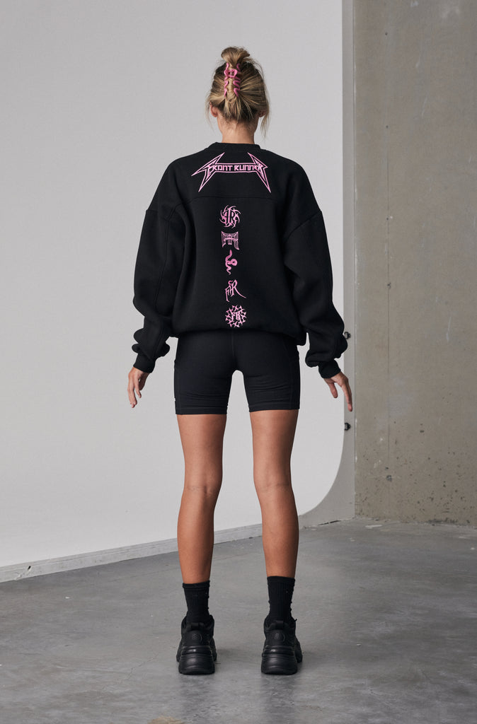 Pyro Crewneck - Black Candy