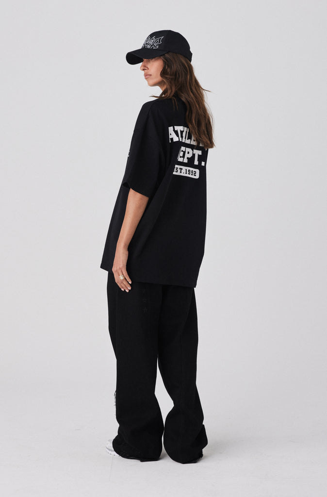 Road Runner Tee - Black & White