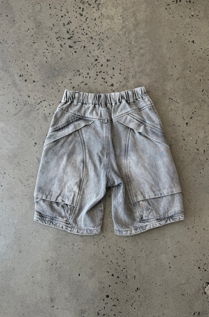 Legacy Pocket Short - Washed Grey