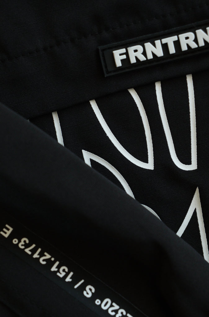 Fracture Bomber Jacket - Black