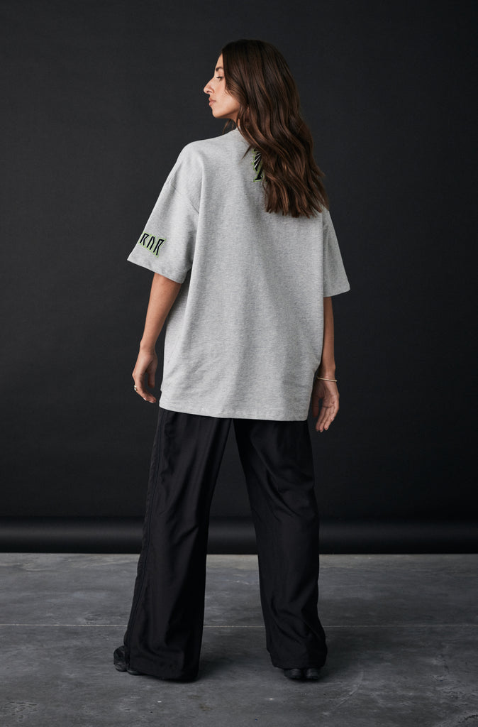 T&F Tee - Grey Lime
