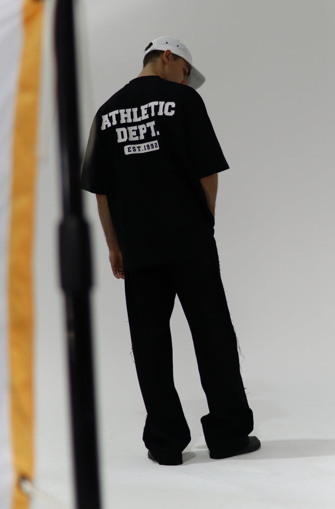 Road Runner Tee - Black & White