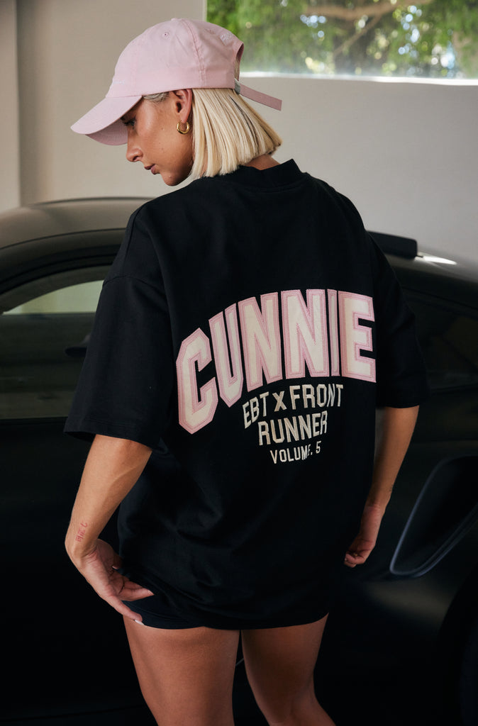 V5 Cunnies Tee - Black Sakura