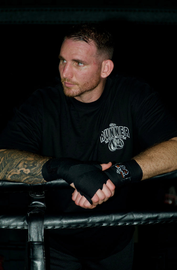 Ringside Tee - Black & White