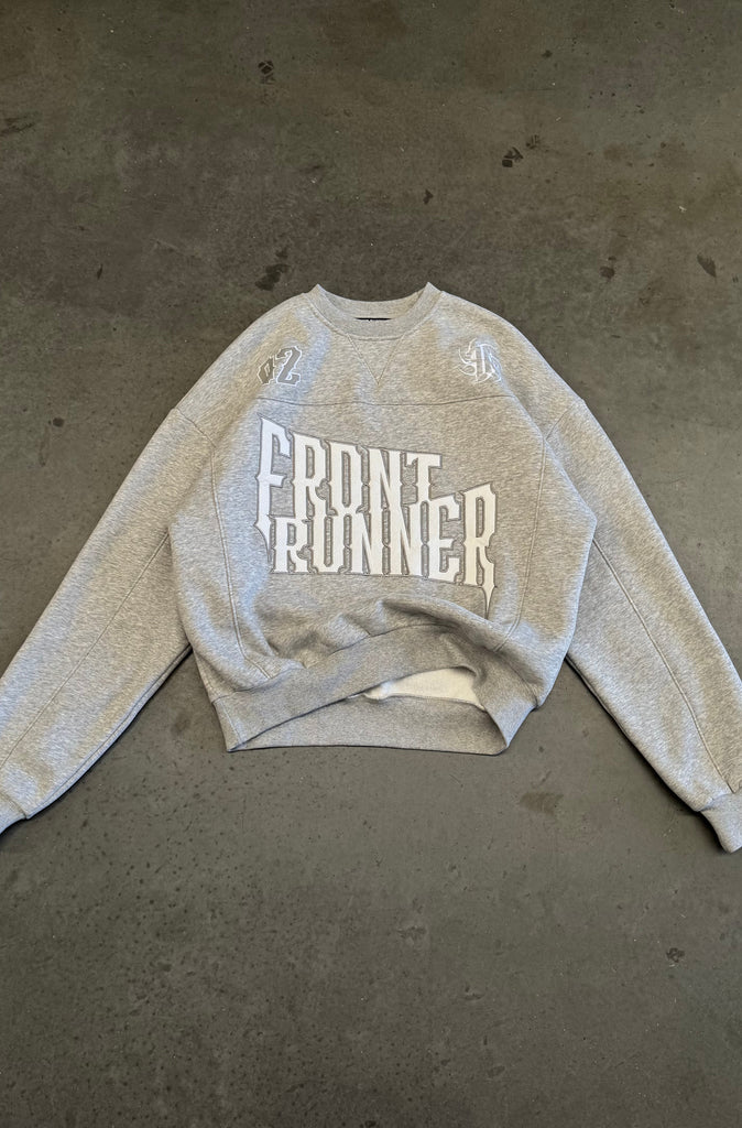 Pyro Crewneck - Grey Marle