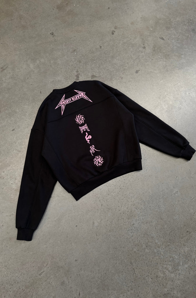 Pyro Crewneck - Black Candy