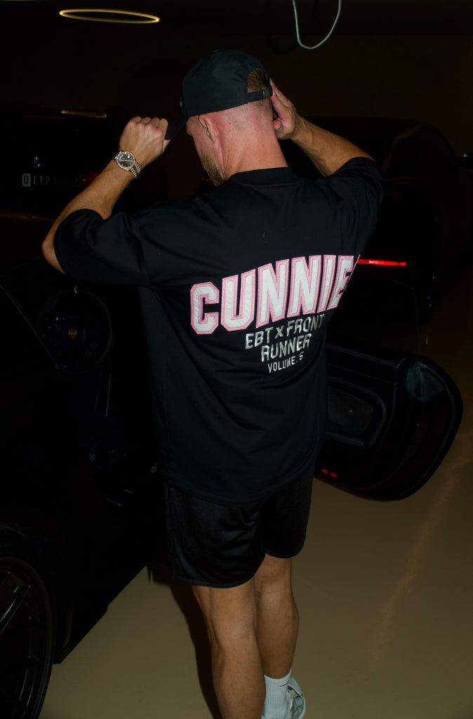 V5 Cunnies Tee - Black Sakura
