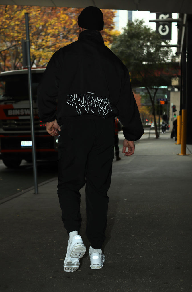 Fracture Bomber Jacket - Black