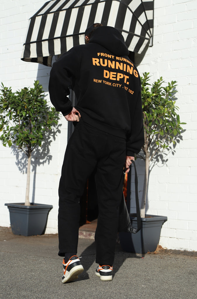 Running Dept Hoodie - Midnight Ember