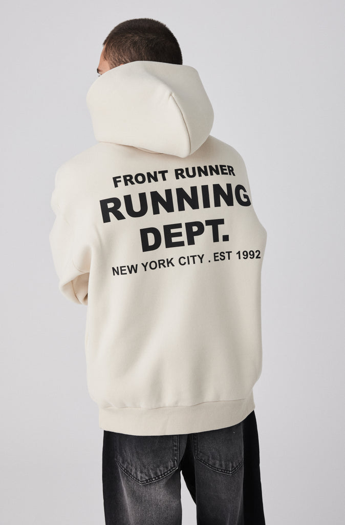 Running Dept Hoodie - Malt