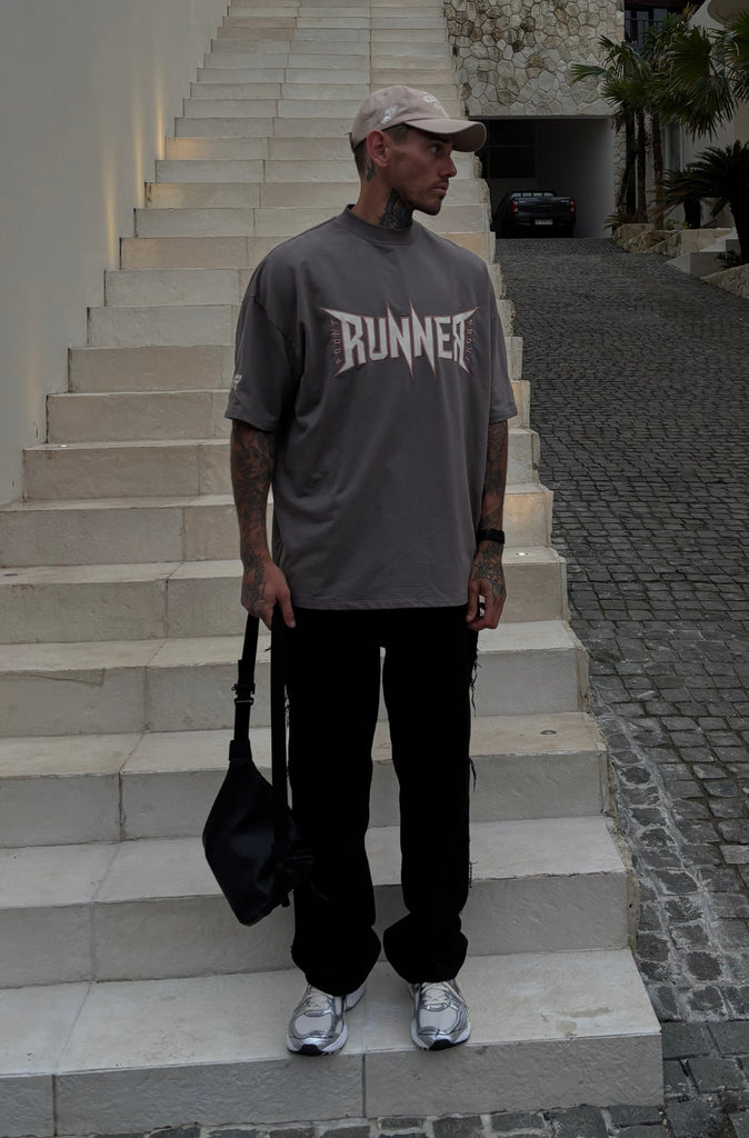 Bolt Tee - Titanium