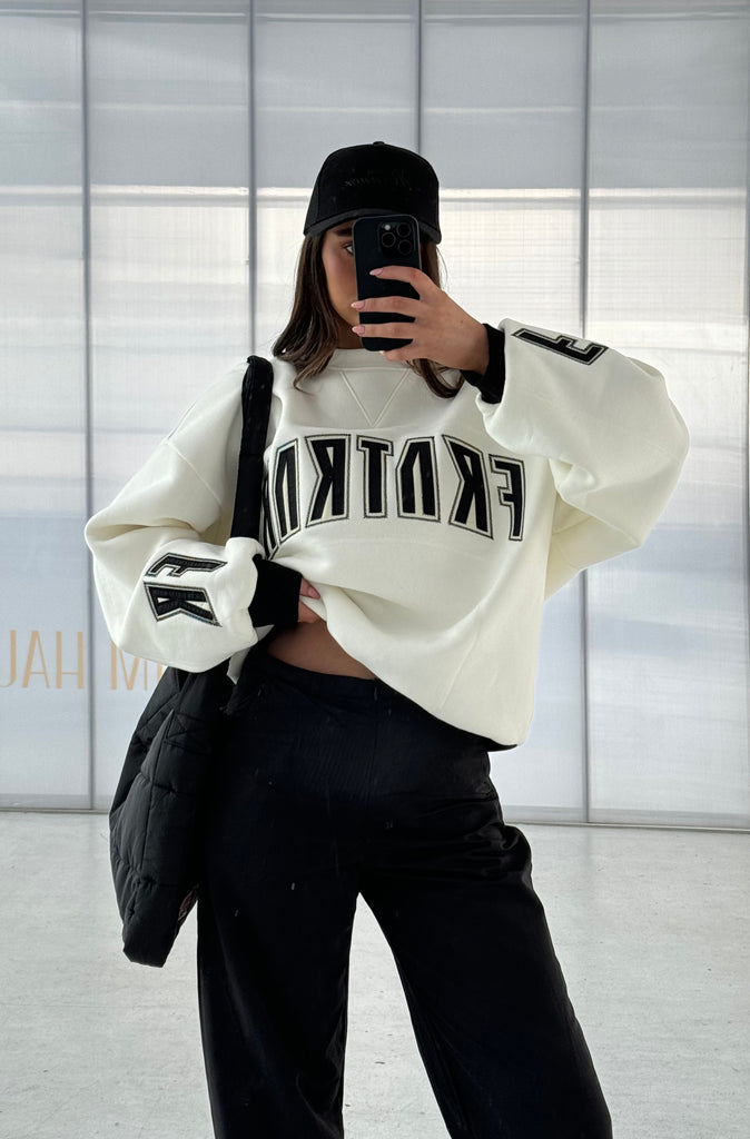 FRNTRNR Crewneck - Vanilla