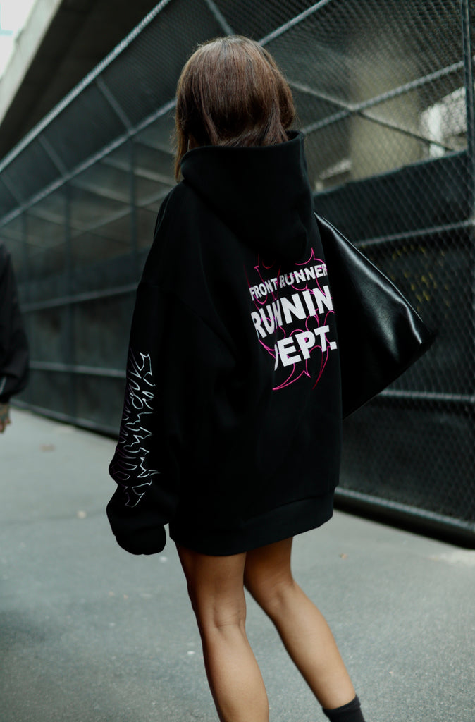 Fracture Hoodie - Black