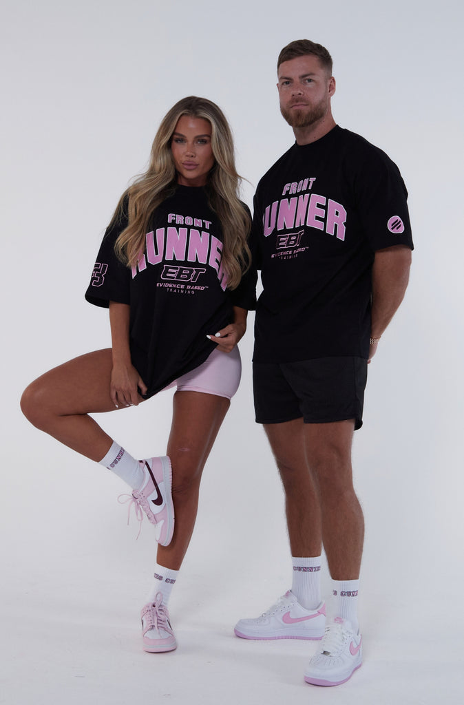 FR x EBT Tee - Black & Pink