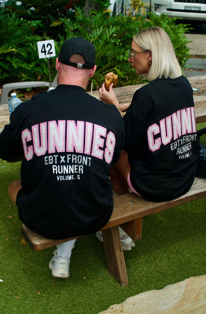 V5 Cunnies Tee - Black Sakura