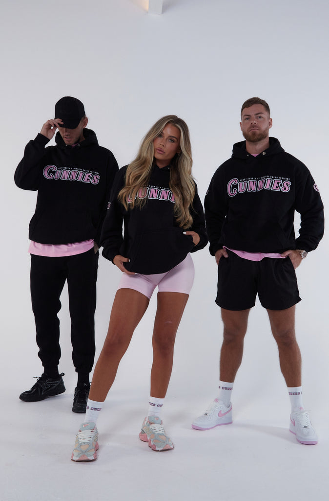 Cunnies Spin Kick Hoodie - Black