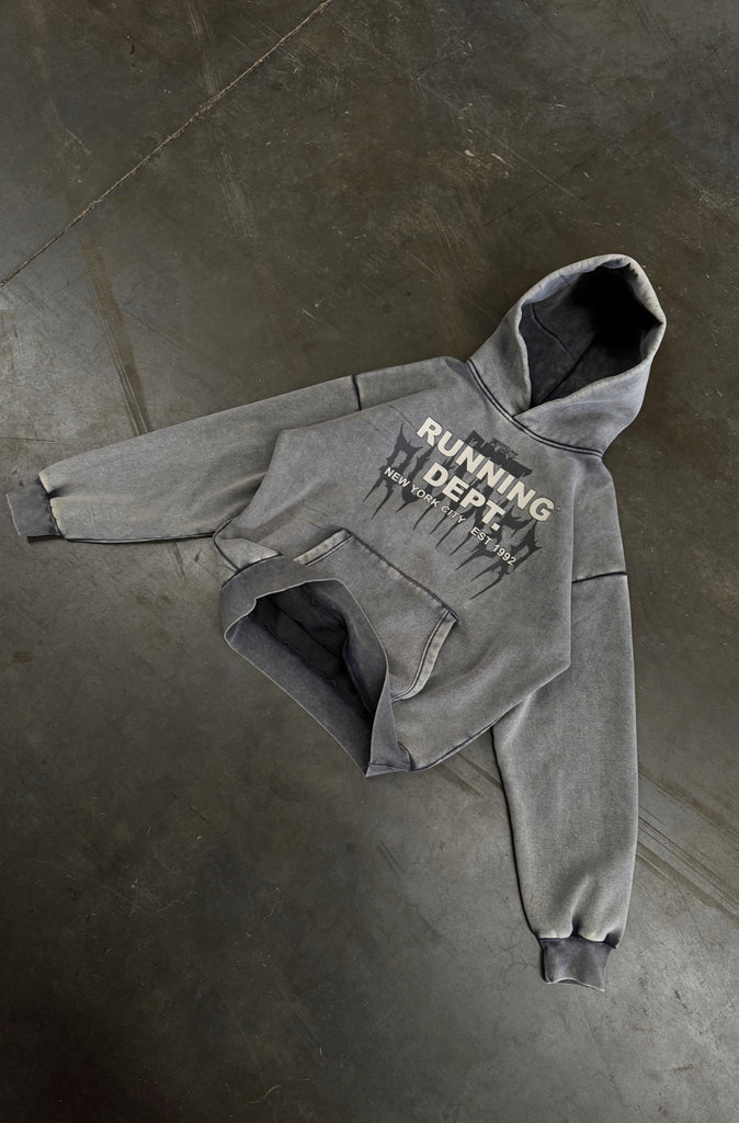 Tribal Dept Hoodie - Concrete
