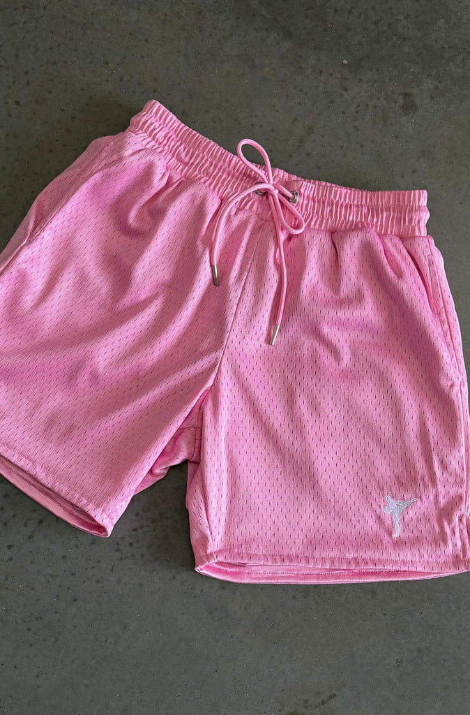 FR x EBT Spin Kick Mesh Shorts - Pink
