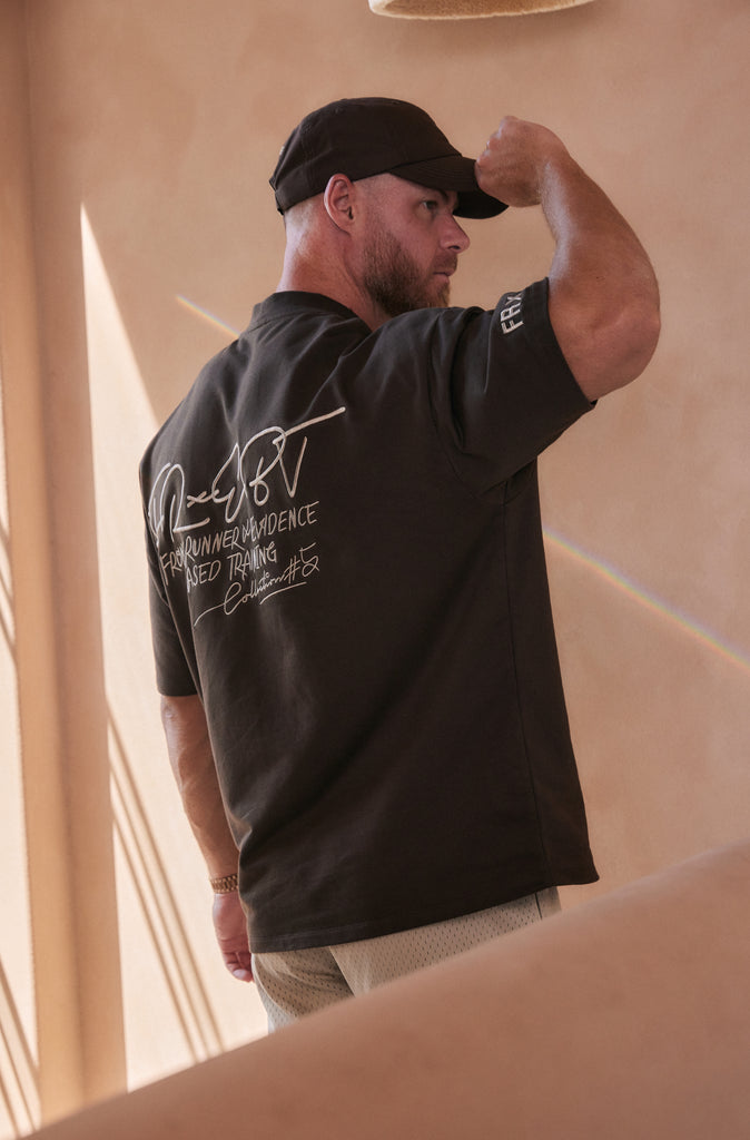 FR x EBT Signature Tee - Chocolate
