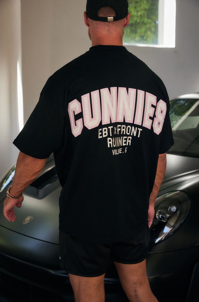 V5 Cunnies Tee - Black Sakura