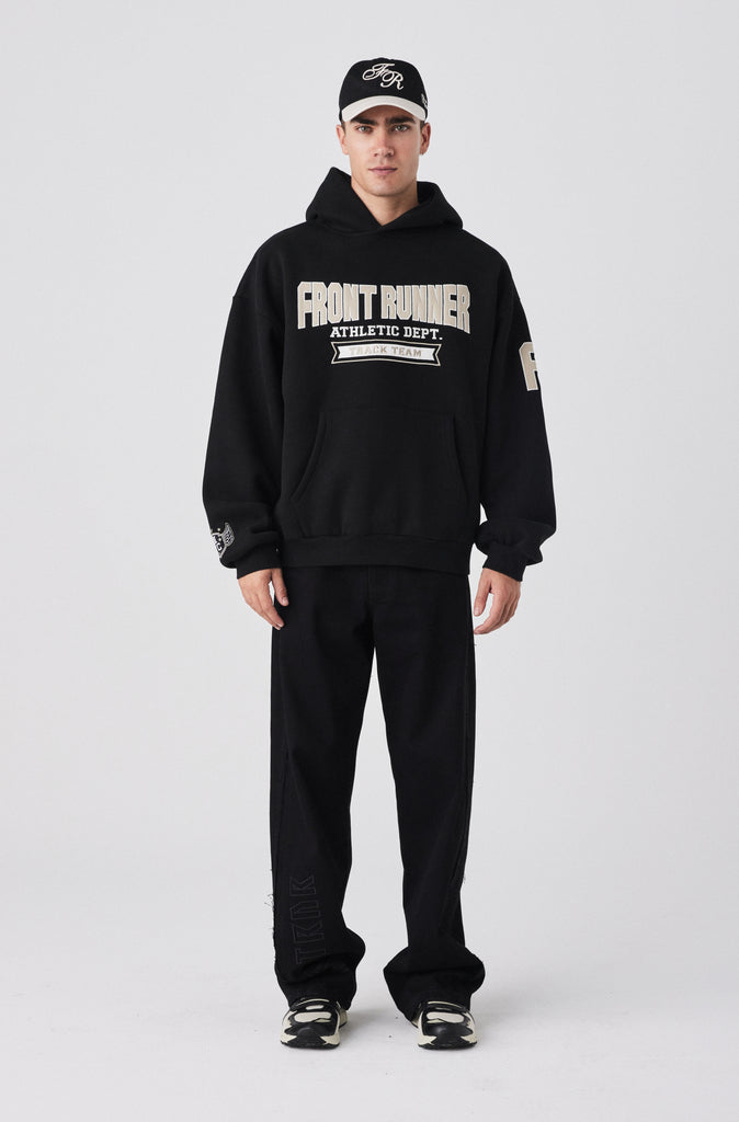 Athletic Department Hoodie - Black Malt