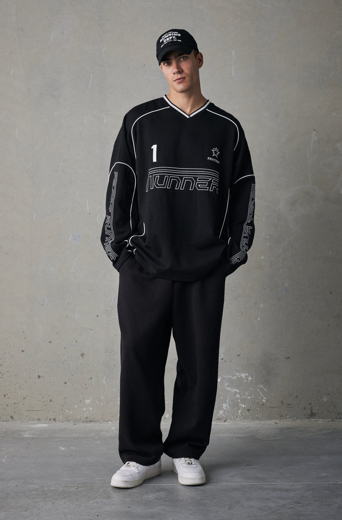 Striker L/S Jersey - Black