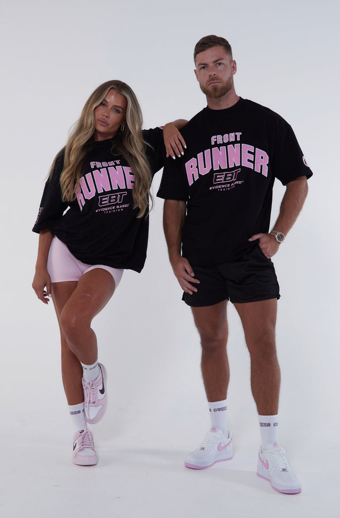 FR x EBT Tee - Black & Pink