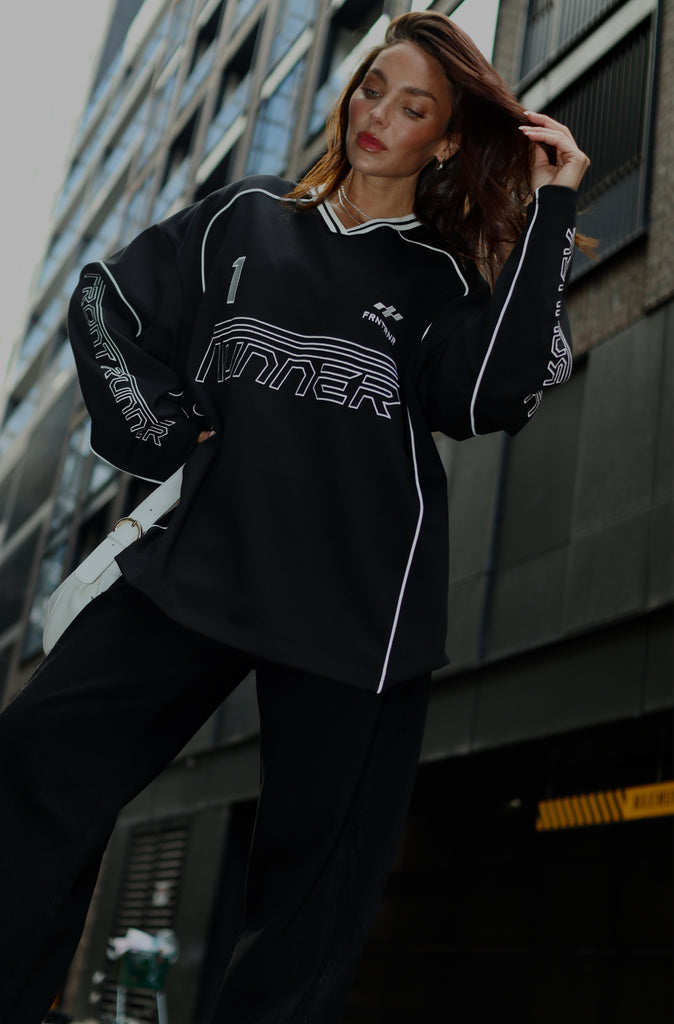 Striker L/S Jersey - Black