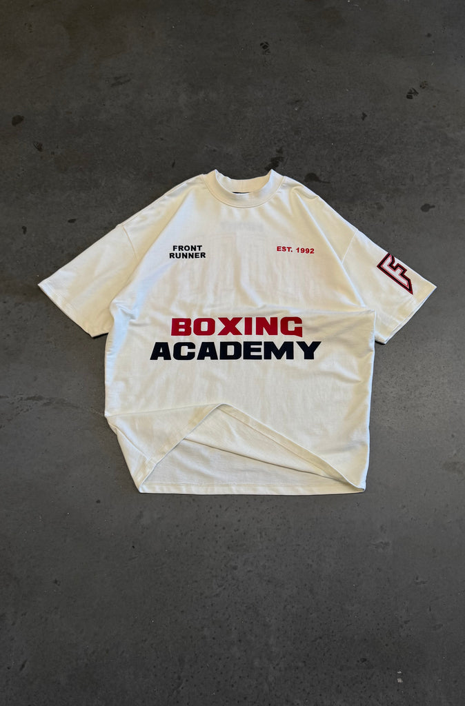 Boxing Academy Tee - Vanilla