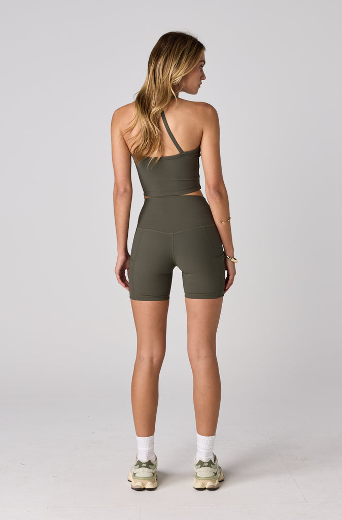 FRNTRNR Strappy Tank - Khaki