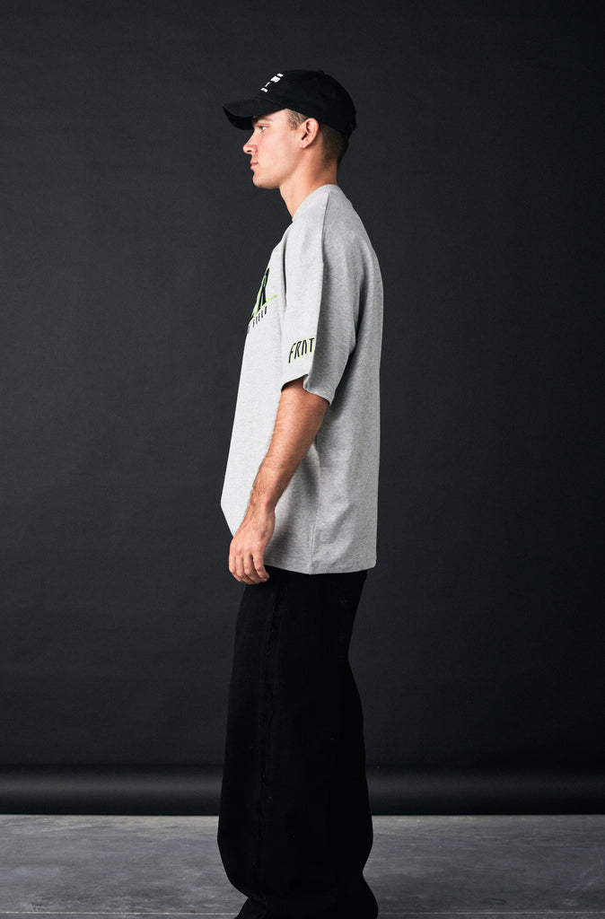 T&F Tee - Grey Lime